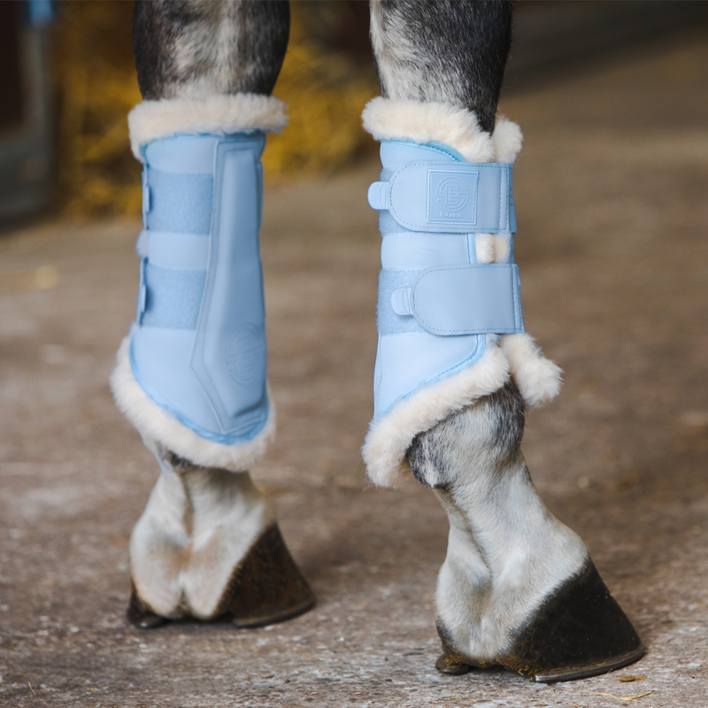 Eskadron Softslate Evo-Wool Tendon Boots Reflexx SS23 - Light Blue-1